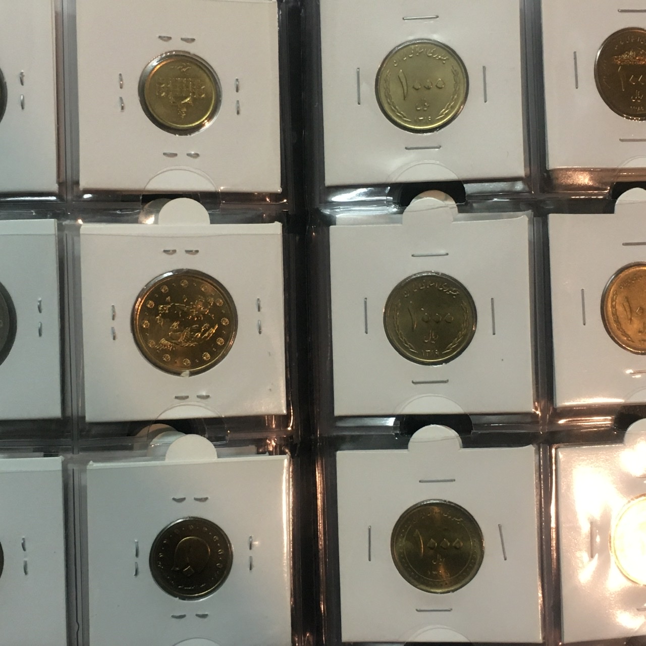 مجموعه ۴۶ قطعه سکه سوپر بانکی دوره جمهوری