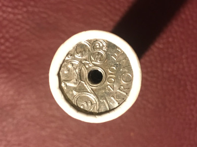 رول سکه یک کرون نروژ کاملا بانکی و بدون چسب و پارگی