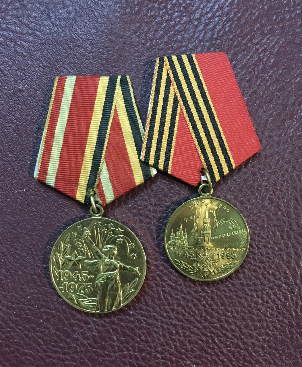 دو قطعه مدال روسی زیبا