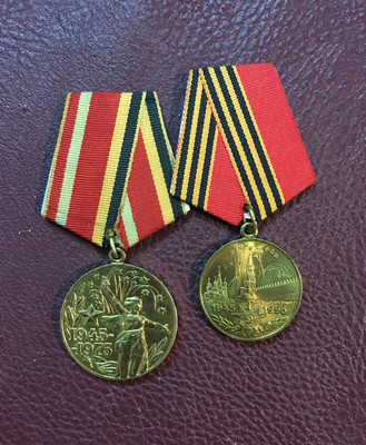 دو قطعه مدال روسی زیبا